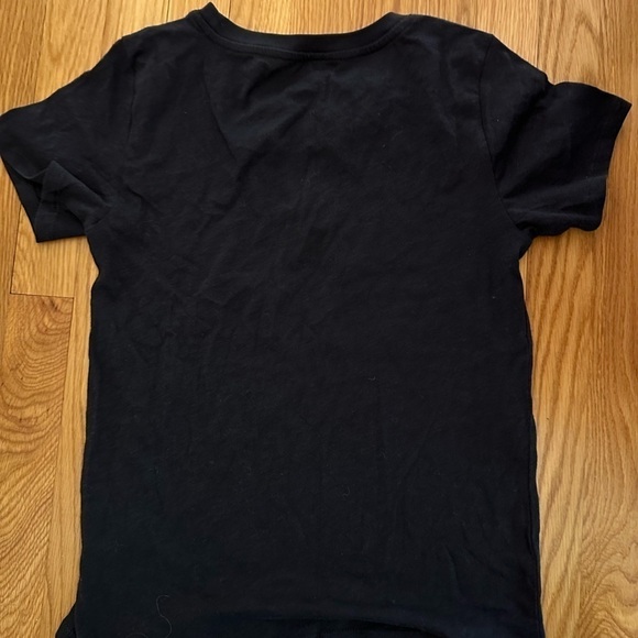 J. Crew short sleeve tee it’s ladies night black and sparkly size XS - Picture 2 of 3